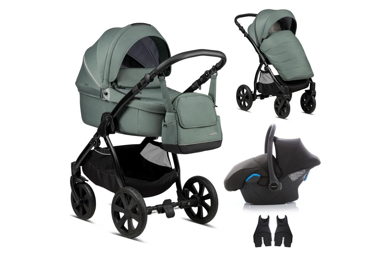 Noordi Fjordi 3-in-1 Travel System | Fern