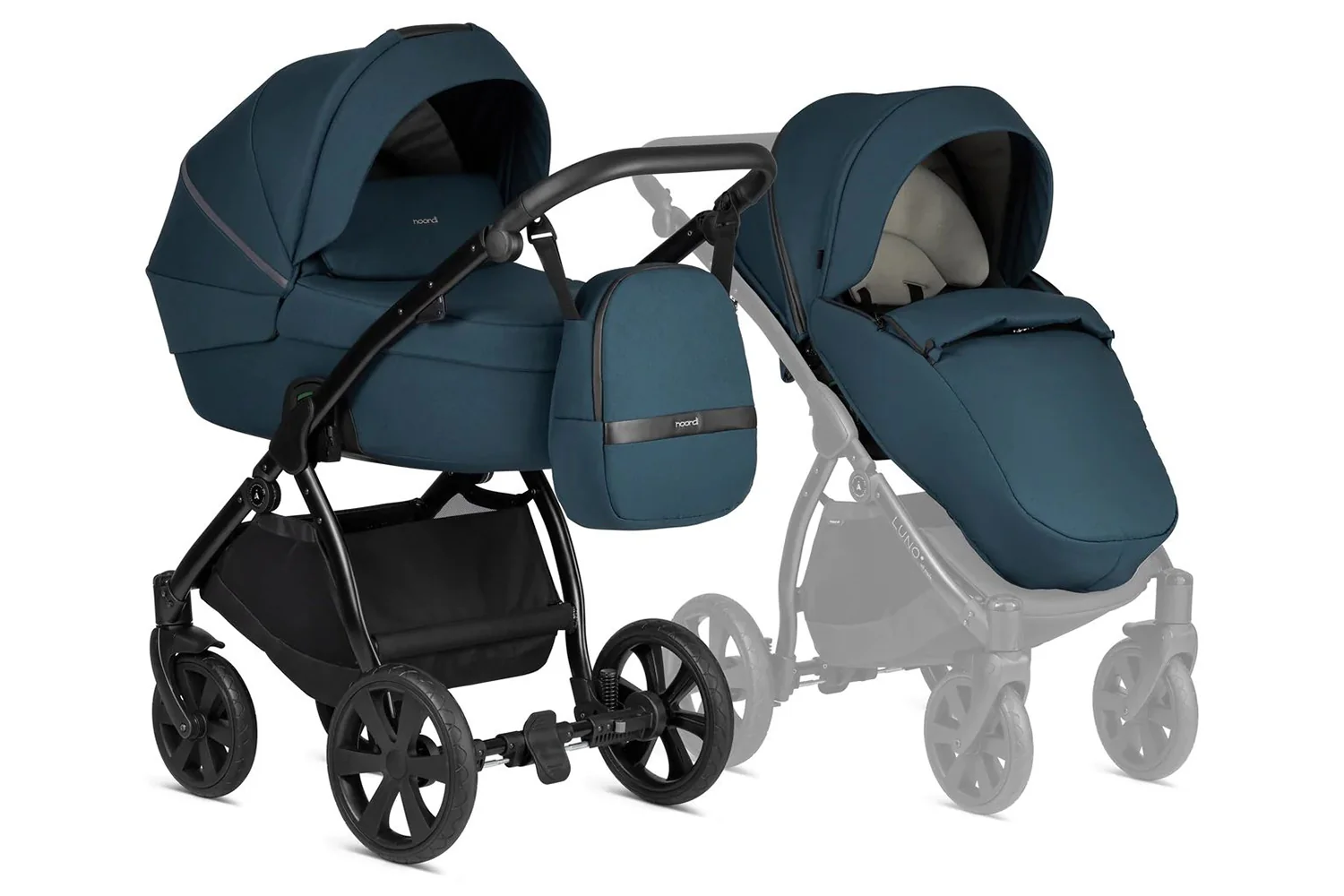 Noordi Luno All Trails 2-in-1 Travel System | Ocean Blue