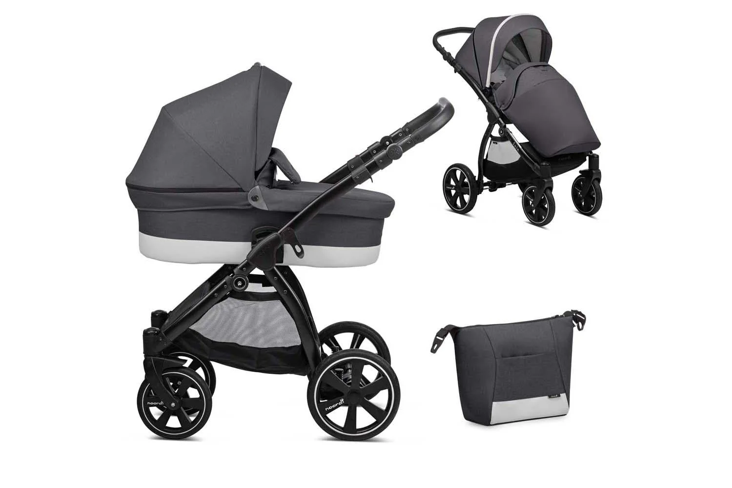 Noordi Sole Go 2-in-1 | Antracite