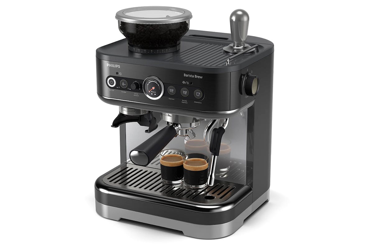 Philips Barista Brew Semi Automatic Espresso Coffee Machine | Black