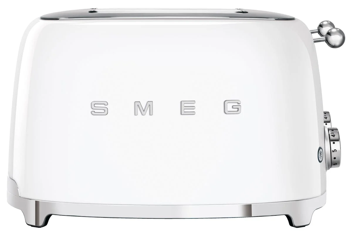 Smeg 50's Retro Style 4 Slice Toaster | White