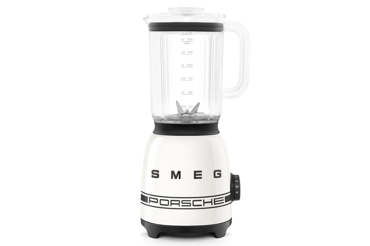 Smeg 50's Retro Style Porsche Blender | Carrara White