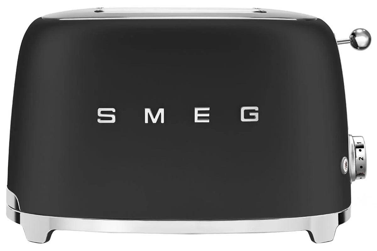 Smeg 50's Style 2 Slice Toaster | Matte Black