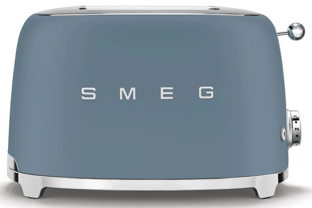 Smeg 50's Style 2 Slice Toaster | Storm Blue