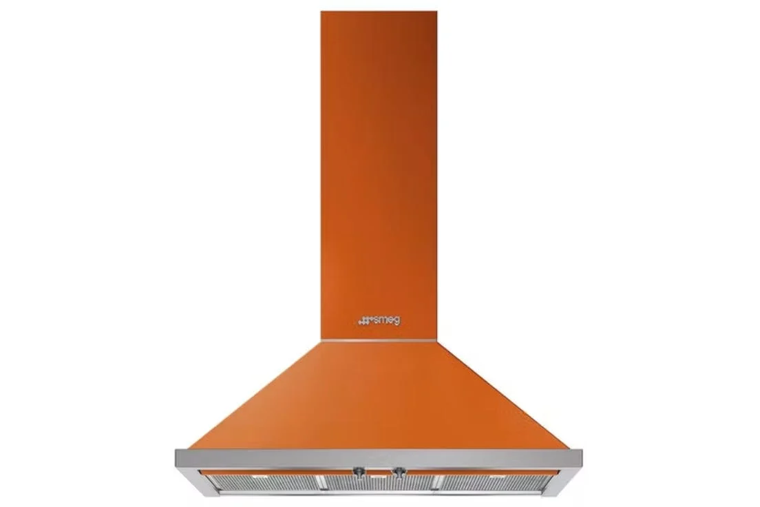 Smeg 90cm Chimney Hood | Orange