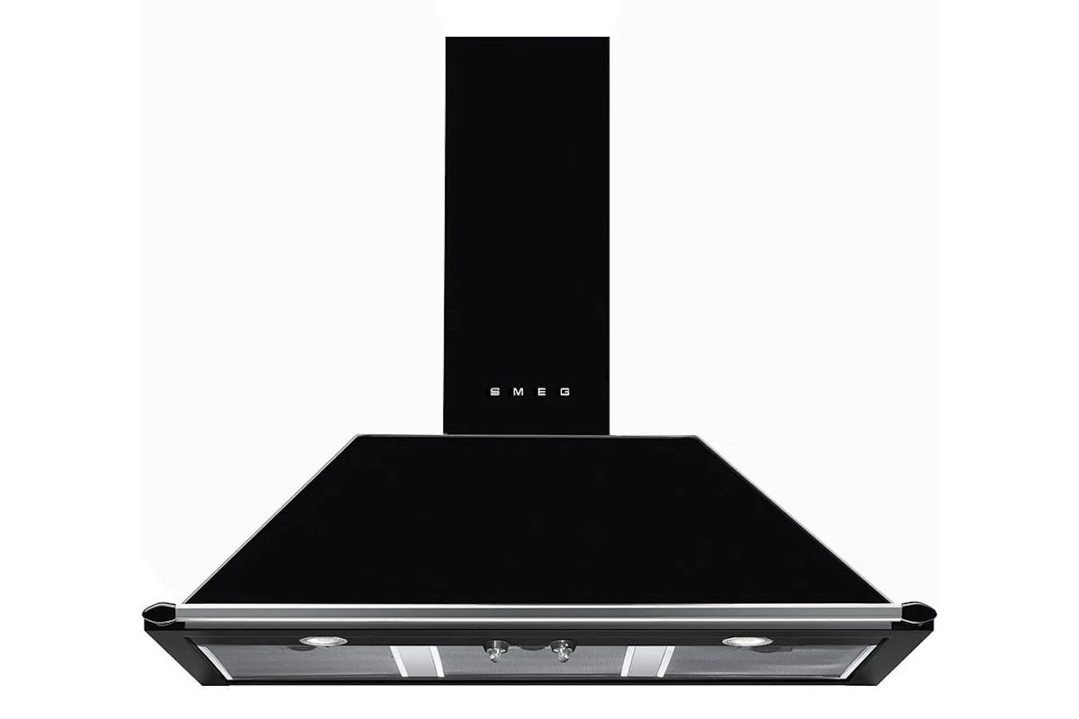 Smeg Victoria 100cm Chimney Hood | Black