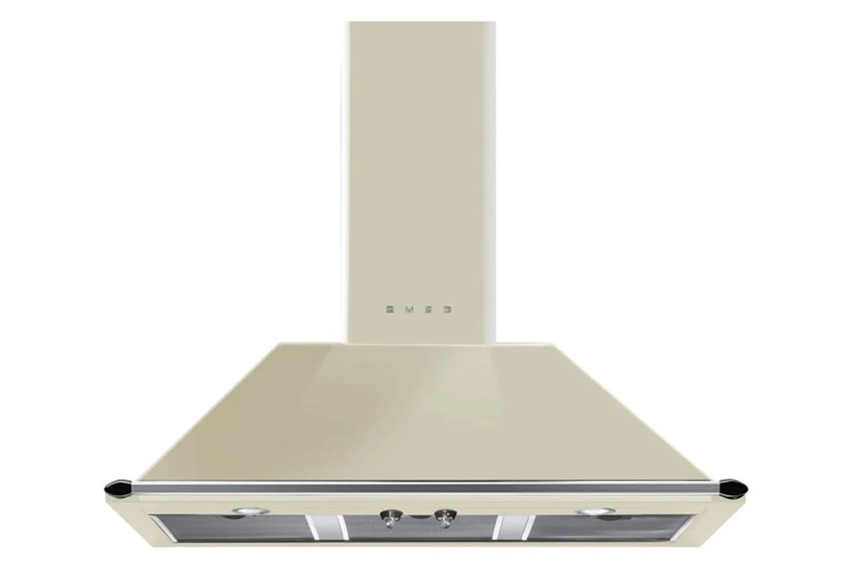 Smeg Victoria Aesthetic 100cm Chimney Hood | Cream