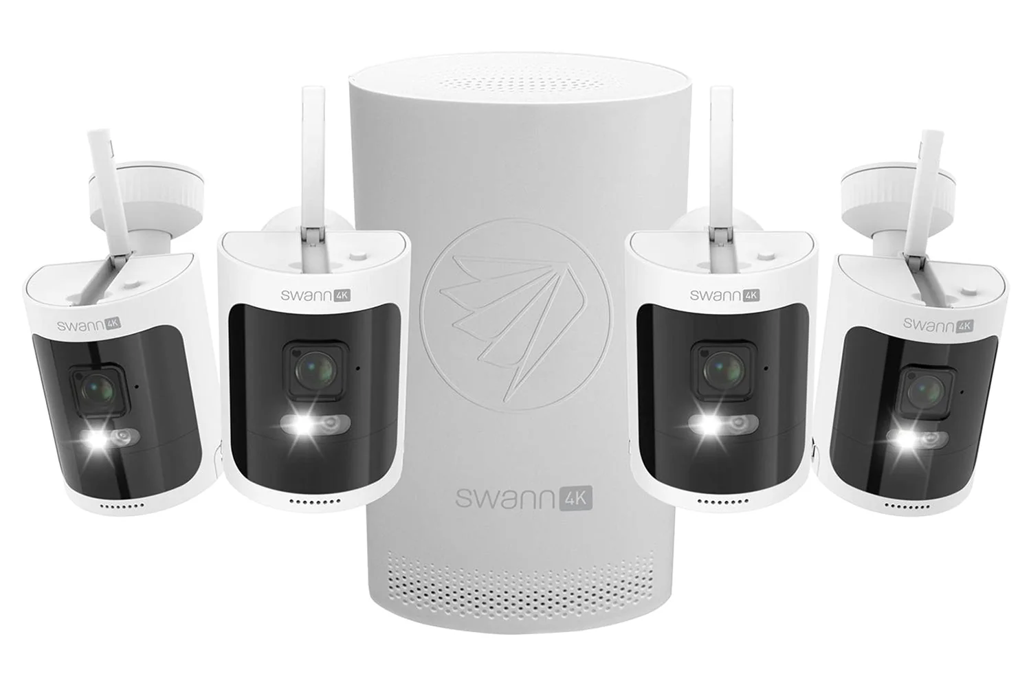 Swann AllSecure4K Wireless Security Camera Kit Security System | Pack of 4