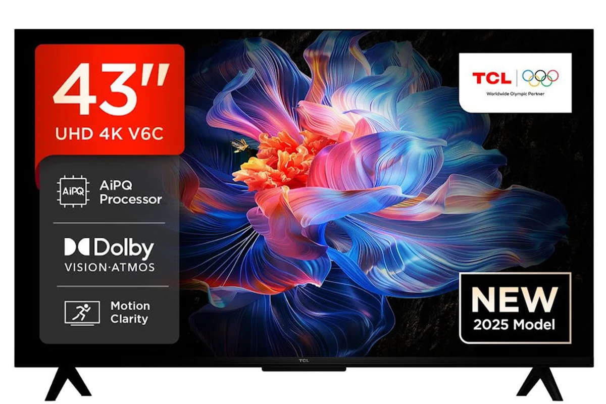 TCL 43'' Direct LED 4K HDR Smart TV