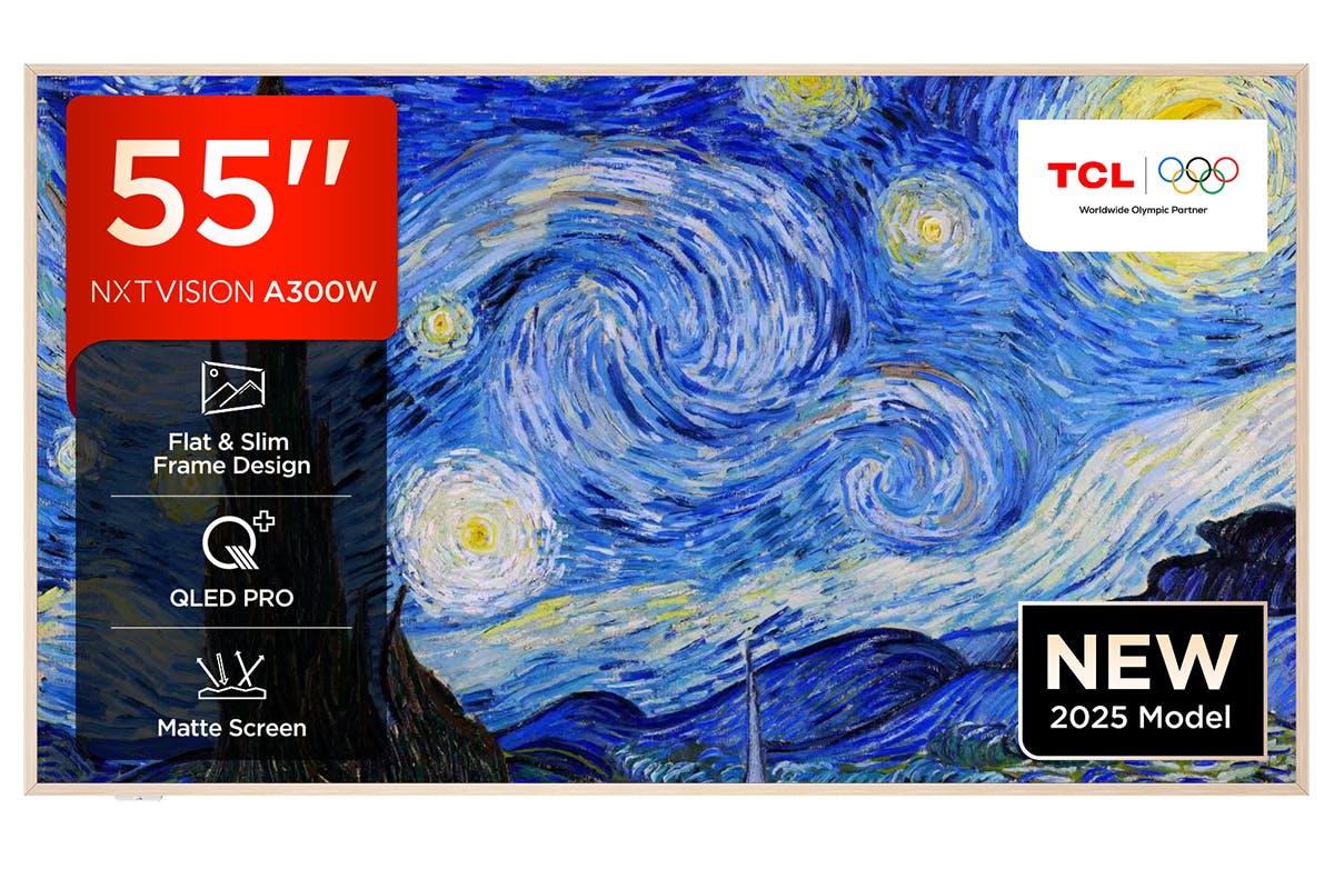 TCL A300W 55" 4K UHD HDR QLED Google TV