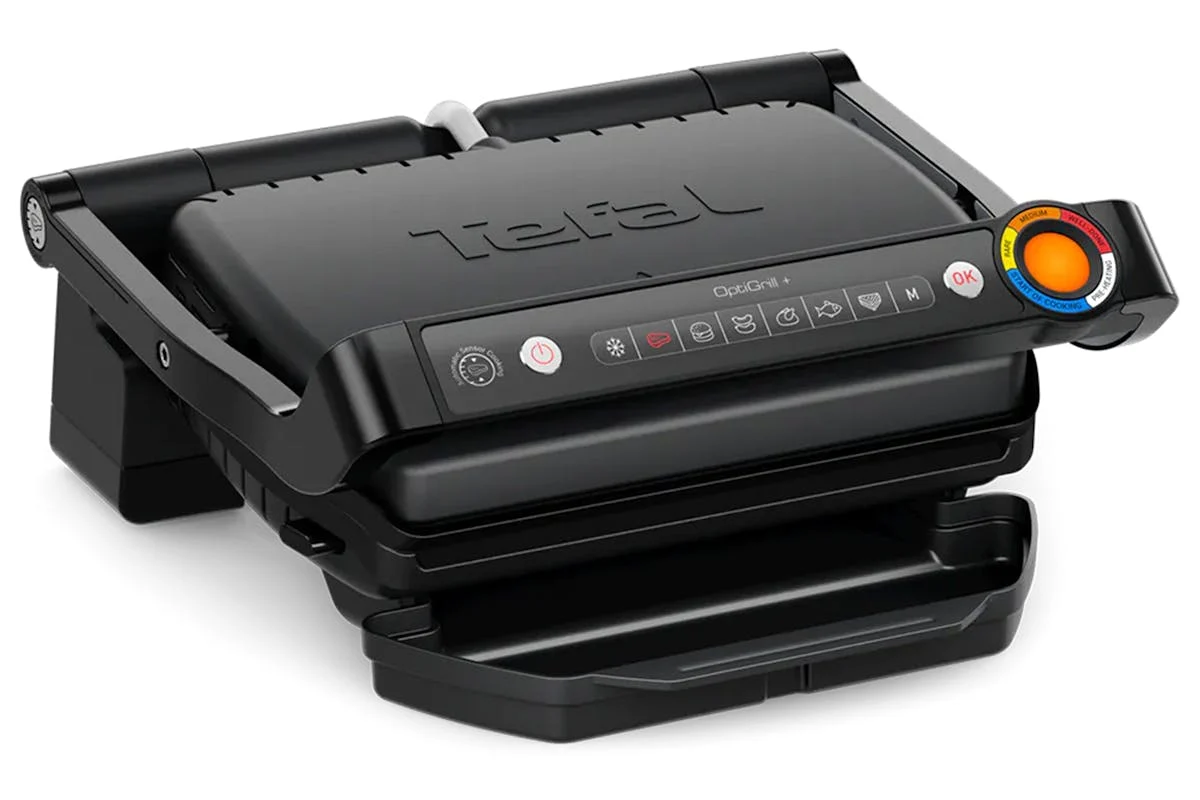 Tefal OptiGrill 5 Portions Health Grill | Shadow Black