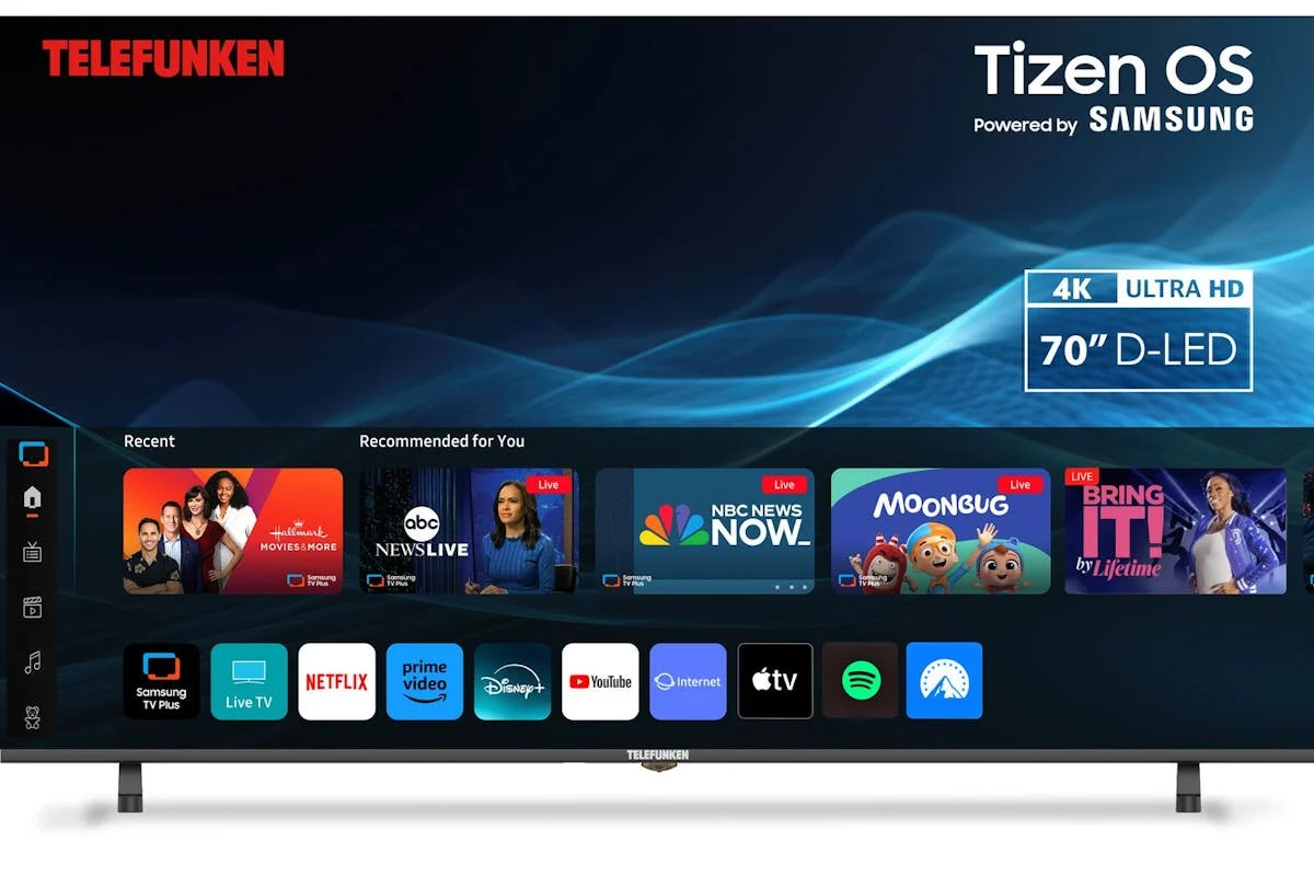 Telefunken 70" DLED 4K Tizen OS Smart TV