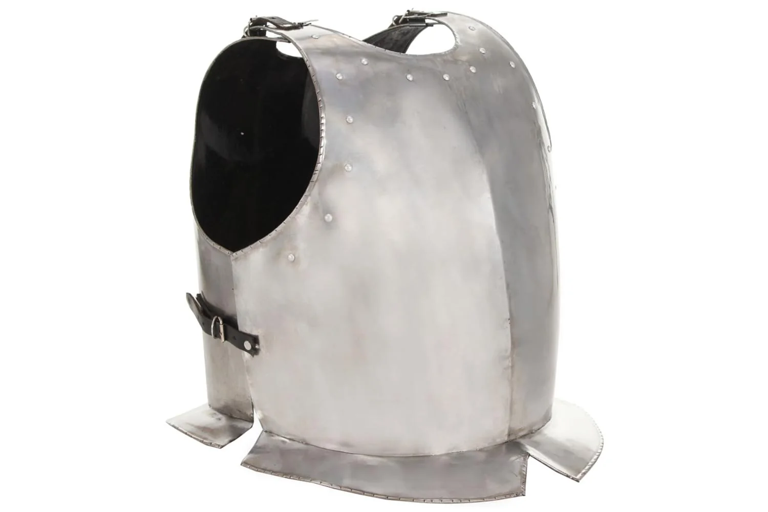 Vidaxl 286121 Medieval Knight Body Armour Cuirass Replica Larp Silver Steel