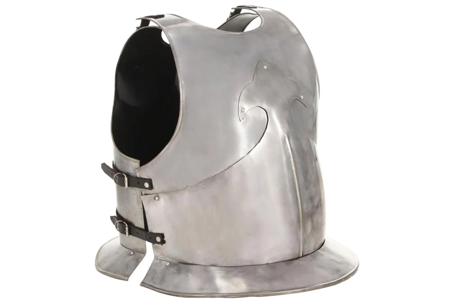 Vidaxl 286122 Medieval Knight Body Armour Cuirass Replica Larp Silver Steel