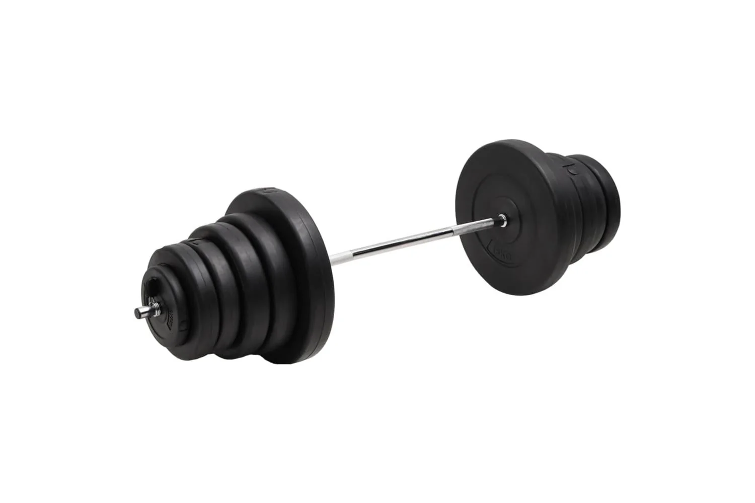Vidaxl 3145021 Barbell With Plates 90 Kg