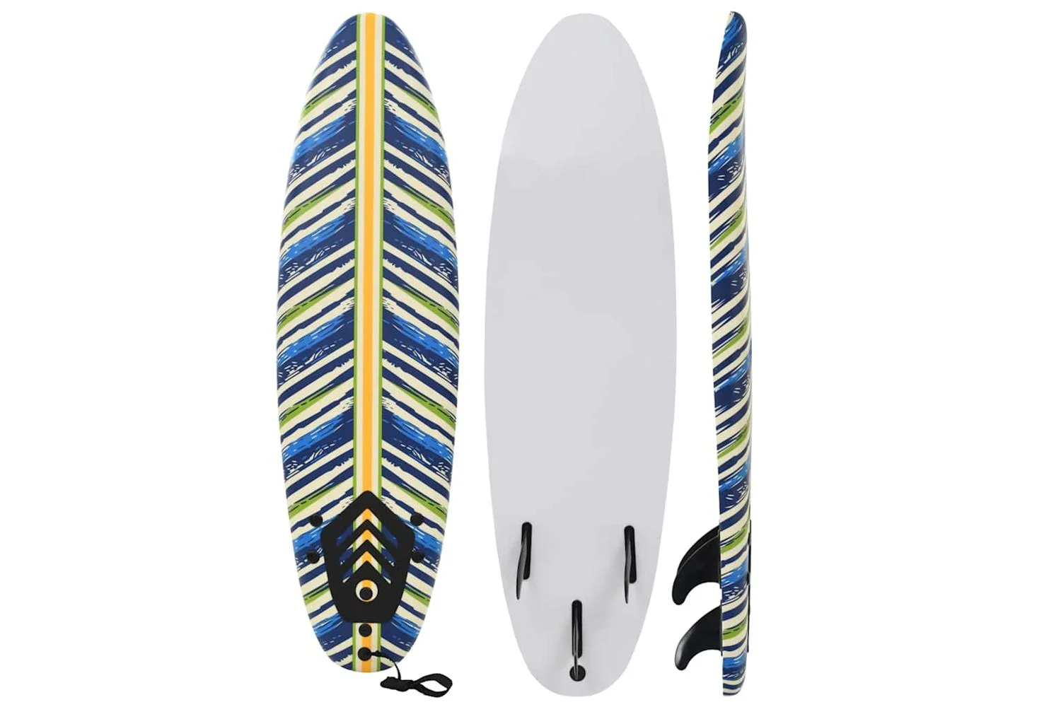 vidaXL 91685 Surfboard 170cm Leaf