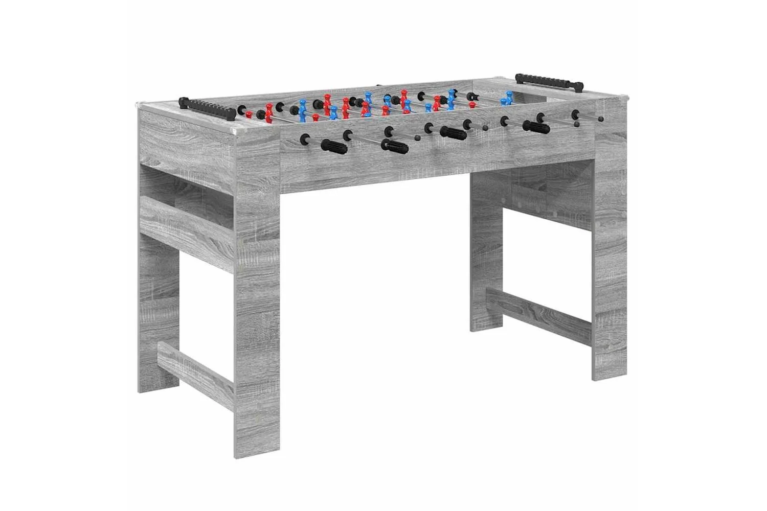 Vidaxl Foosball Table Grey Sonoma 125 X 60.5 X 80 Cm Engineered Wood