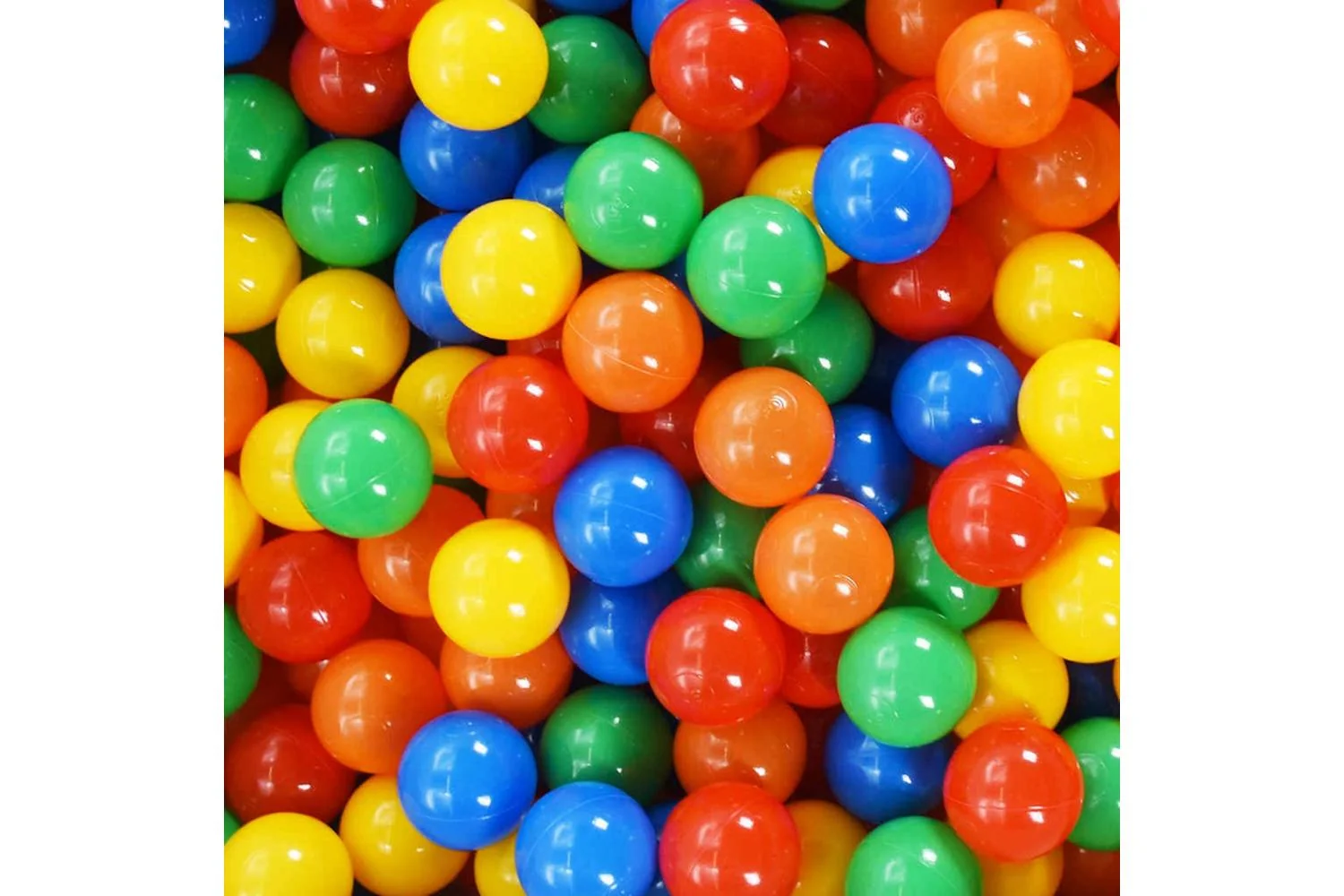 Vidaxl Play Balls 1000 Pcs Multicolour