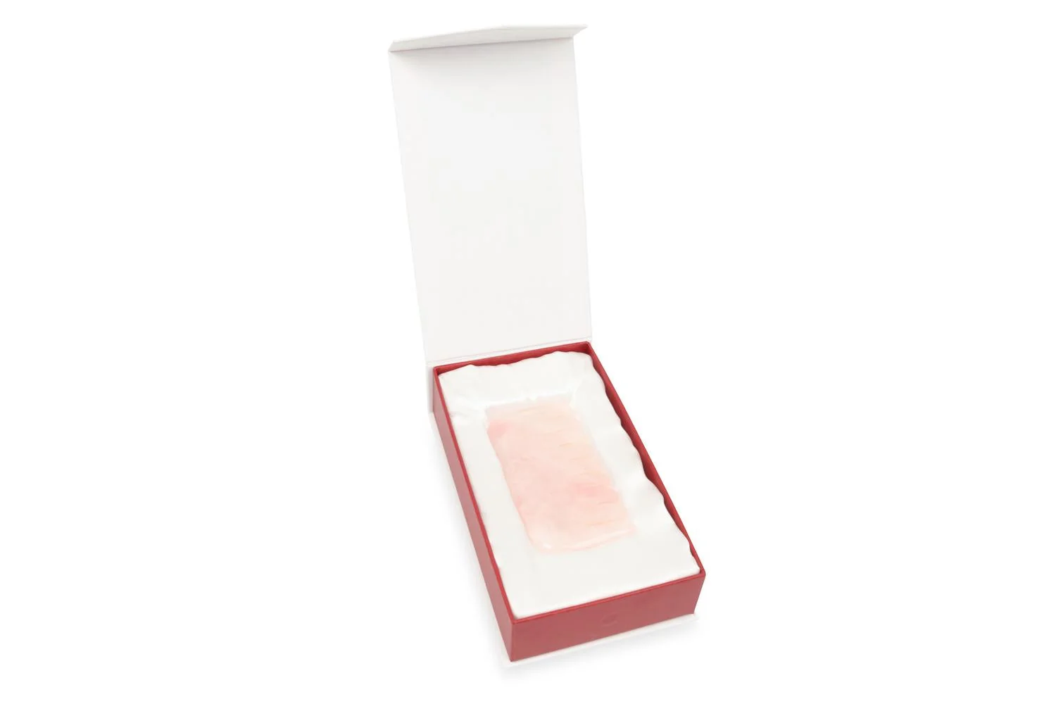 White Lotus Pr238 Rose Quartz Crystal Comb